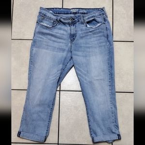 Women's Denizen Levi's Modern Skinny Crop Jeans Size 16!!